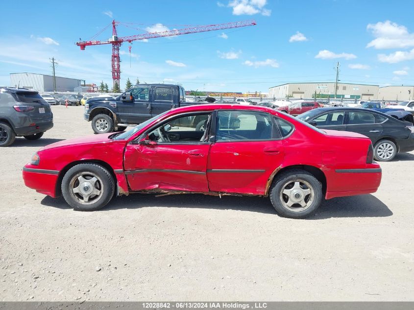 2004 Chevrolet Impala VIN: 2G1WF52E249458724 Lot: 12028842