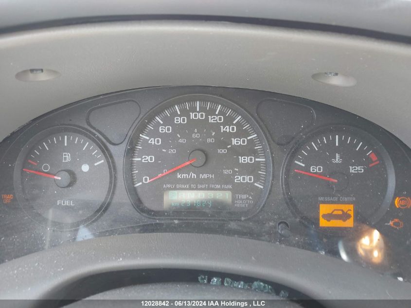 2004 Chevrolet Impala VIN: 2G1WF52E249458724 Lot: 12028842