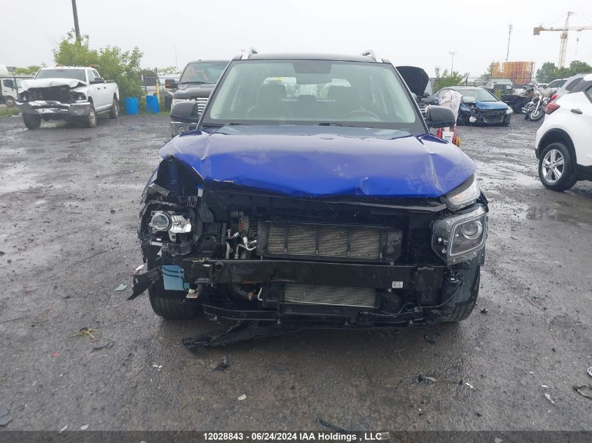 2020 Hyundai Venue Trend With Urban Edition Package With Denim Blue Interior Colour Pack VIN: KMHRC8A32LU039512 Lot: 12028843