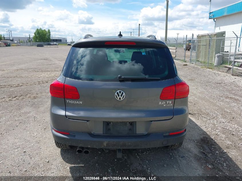 2015 Volkswagen Tiguan VIN: WVGJV7AX8FW557315 Lot: 12028846