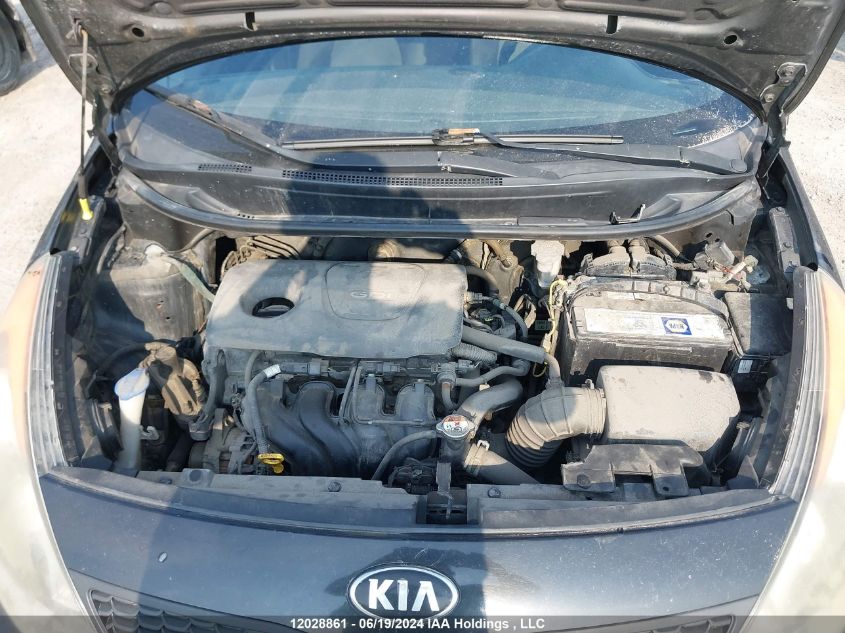 2016 Kia Rio VIN: KNADM5A37G6534936 Lot: 12028861