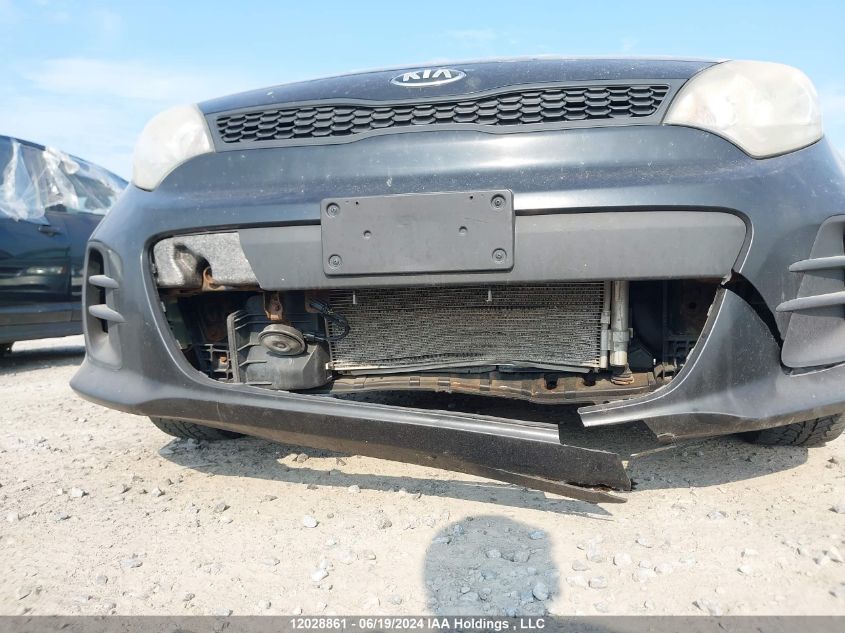 2016 Kia Rio VIN: KNADM5A37G6534936 Lot: 12028861