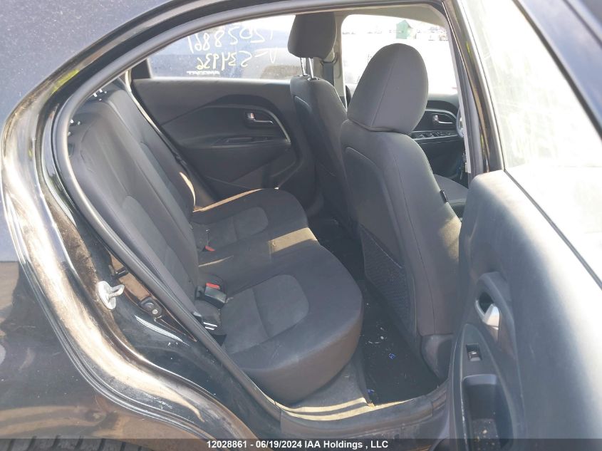 2016 Kia Rio VIN: KNADM5A37G6534936 Lot: 12028861