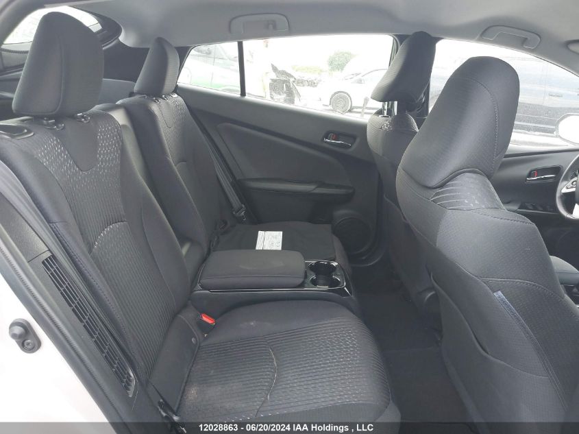 2019 Toyota Prius VIN: JTDKARFP6K3111555 Lot: 12028863