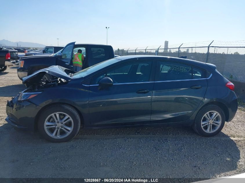 2018 Chevrolet Cruze VIN: 3G1BH6SE9JS576766 Lot: 12028867