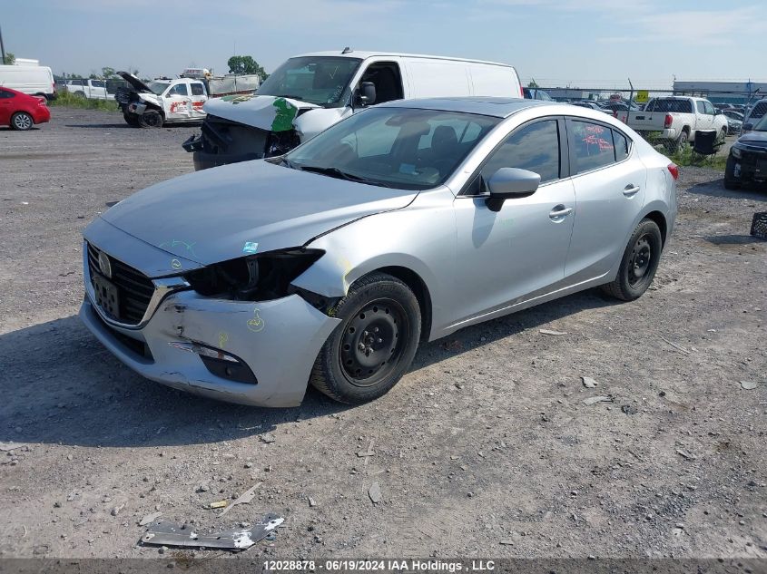 2018 Mazda Mazda3 VIN: 3MZBN1W3XJM225295 Lot: 12028878