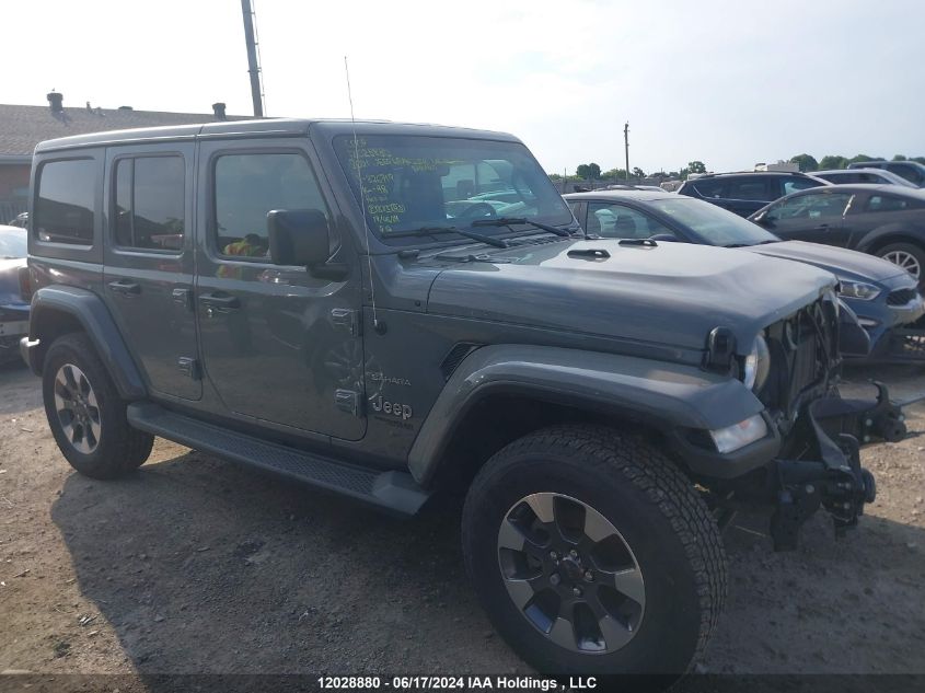 2021 Jeep Wrangler Unlimited Sahara VIN: 1C4HJXEG0MW826719 Lot: 12028880