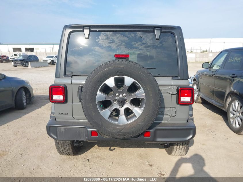 2021 Jeep Wrangler Unlimited Sahara VIN: 1C4HJXEG0MW826719 Lot: 12028880