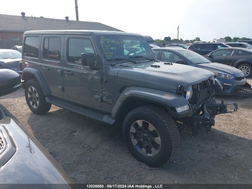 2021 Jeep Wrangler Unlimited Sahara VIN: 1C4HJXEG0MW826719 Lot: 12028880