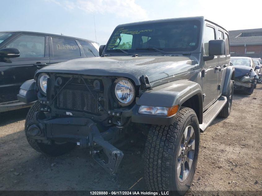 2021 Jeep Wrangler Unlimited Sahara VIN: 1C4HJXEG0MW826719 Lot: 12028880