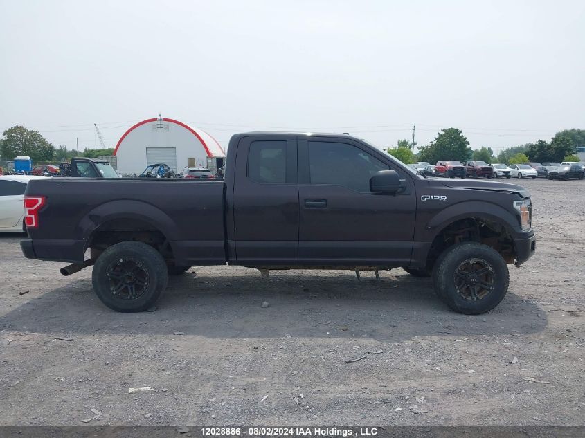 2019 Ford F150 Super Cab VIN: 1FTEX1EP3KFC68697 Lot: 12028886