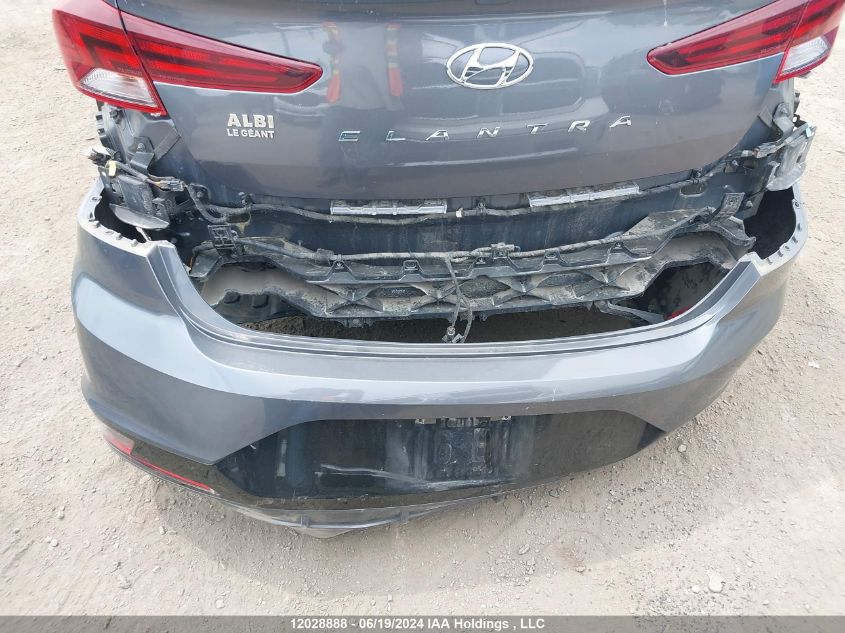2019 Hyundai Elantra VIN: KMHD84LF4KU788287 Lot: 12028888