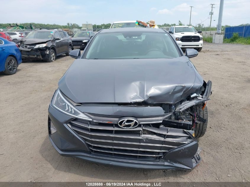 2019 Hyundai Elantra VIN: KMHD84LF4KU788287 Lot: 12028888