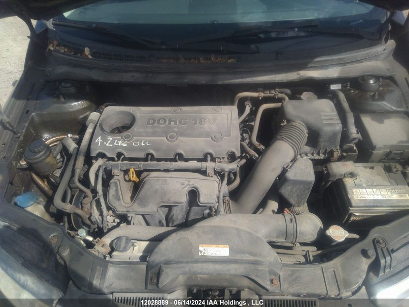 2010 Kia Forte VIN: KNAFU4A20A5291669 Lot: 12028889