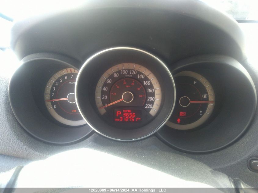 2010 Kia Forte VIN: KNAFU4A20A5291669 Lot: 12028889