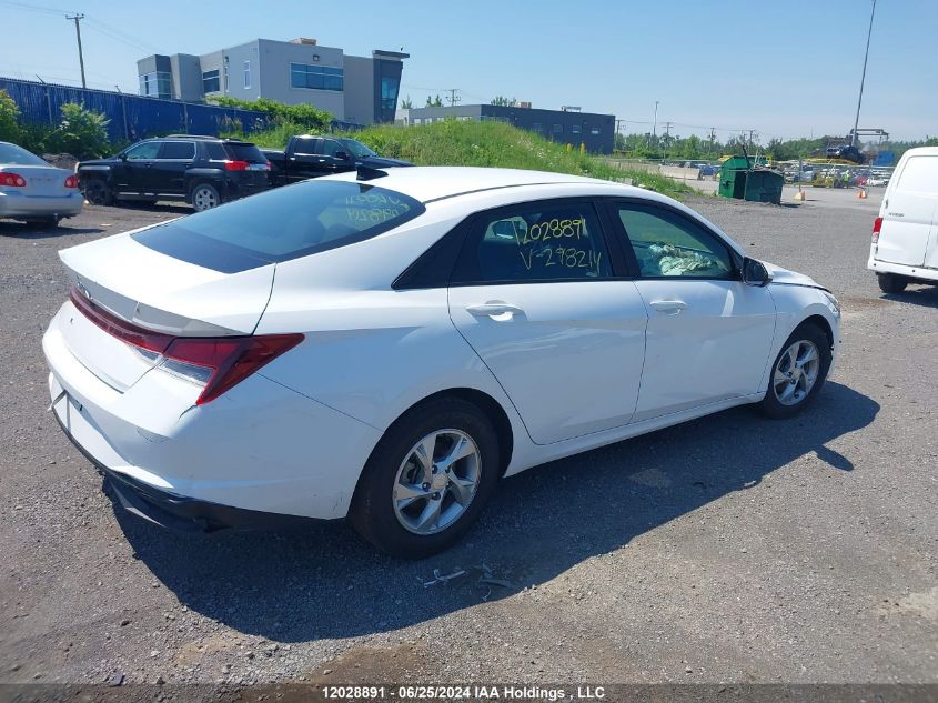 2022 Hyundai Elantra Essential Ivt With Hyundai Smartsense Package VIN: KMHLM4AG4NU298214 Lot: 12028891