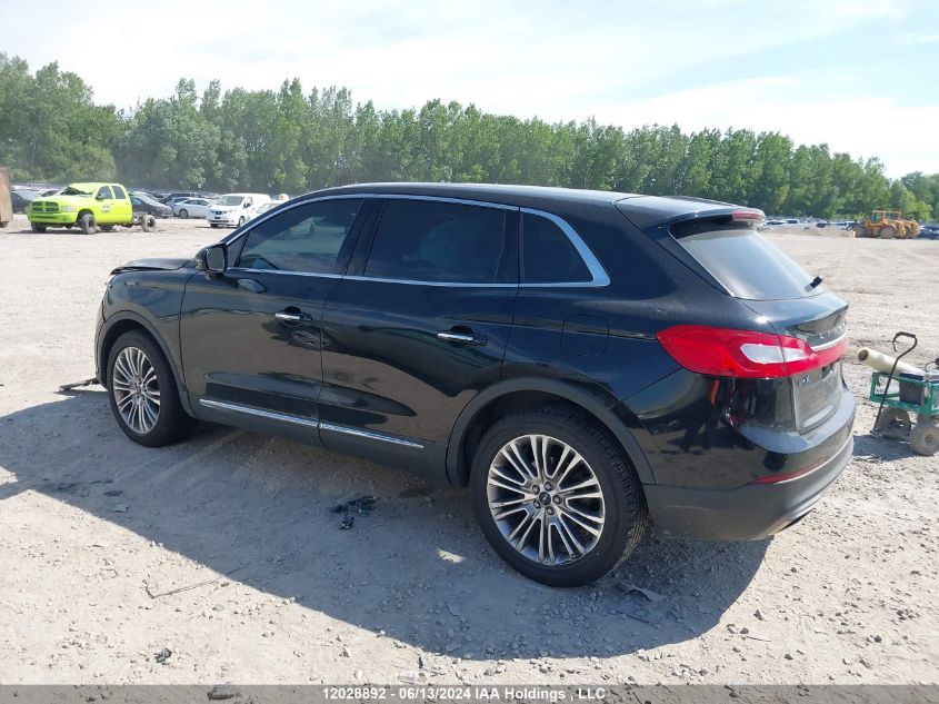 2018 Lincoln Mkx Reserve VIN: 2LMPJ8LR3JBL11197 Lot: 12028892