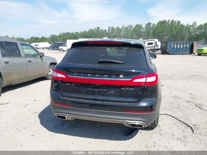 2018 Lincoln Mkx Reserve VIN: 2LMPJ8LR3JBL11197 Lot: 12028892