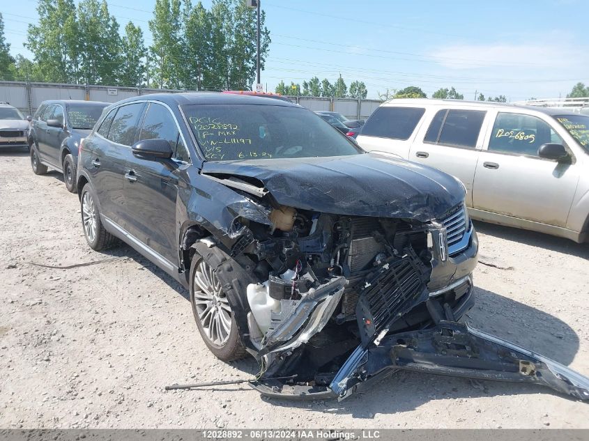 2018 Lincoln Mkx Reserve VIN: 2LMPJ8LR3JBL11197 Lot: 12028892