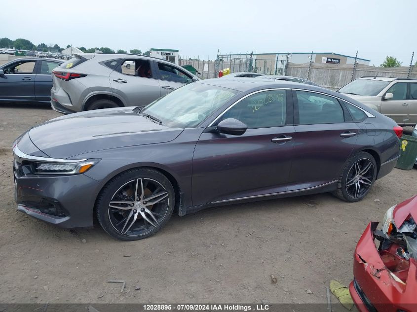 2021 Honda Accord Sedan VIN: 1HGCV2F98MA800045 Lot: 12028895