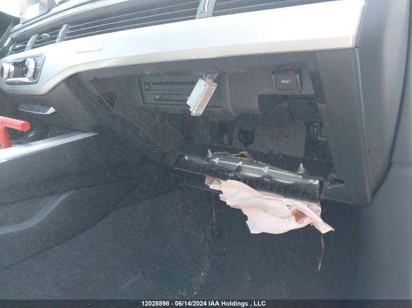 2019 Audi A4 Sedan VIN: WAUANAF4XKN020877 Lot: 12028898