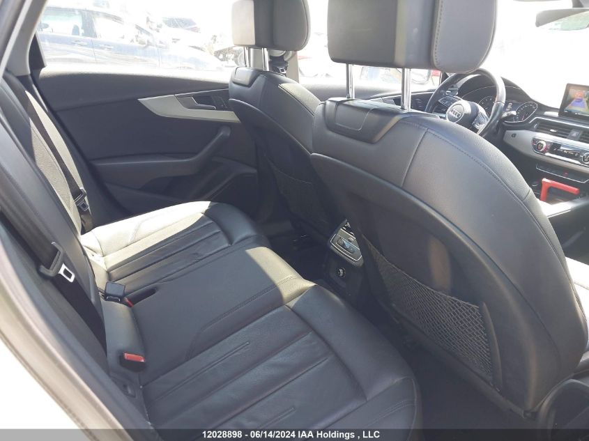 2019 Audi A4 Sedan VIN: WAUANAF4XKN020877 Lot: 12028898