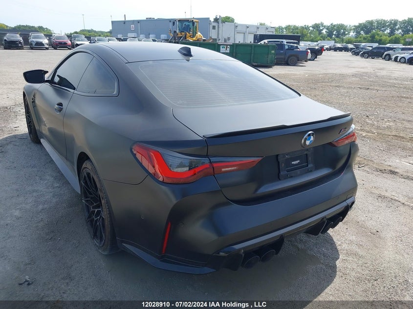 2022 BMW M4 VIN: WBS43AZ0XNCK82826 Lot: 12028910