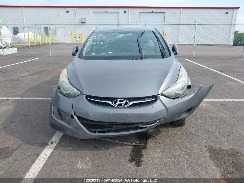 2012 Hyundai Elantra Gls/Limited VIN: 5NPDH4AE8CH095085 Lot: 12028913