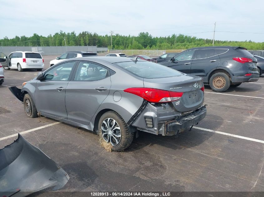 2012 Hyundai Elantra Gls/Limited VIN: 5NPDH4AE8CH095085 Lot: 12028913