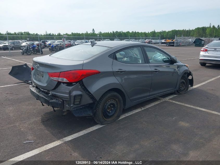 2012 Hyundai Elantra Gls/Limited VIN: 5NPDH4AE8CH095085 Lot: 12028913