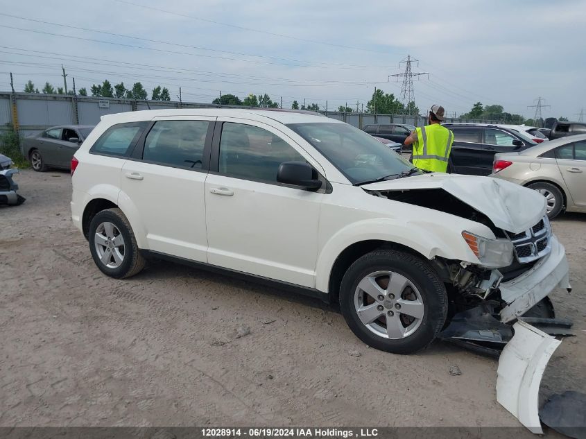 2013 Dodge Journey Se VIN: 3C4PDCAB5DT585655 Lot: 12028914