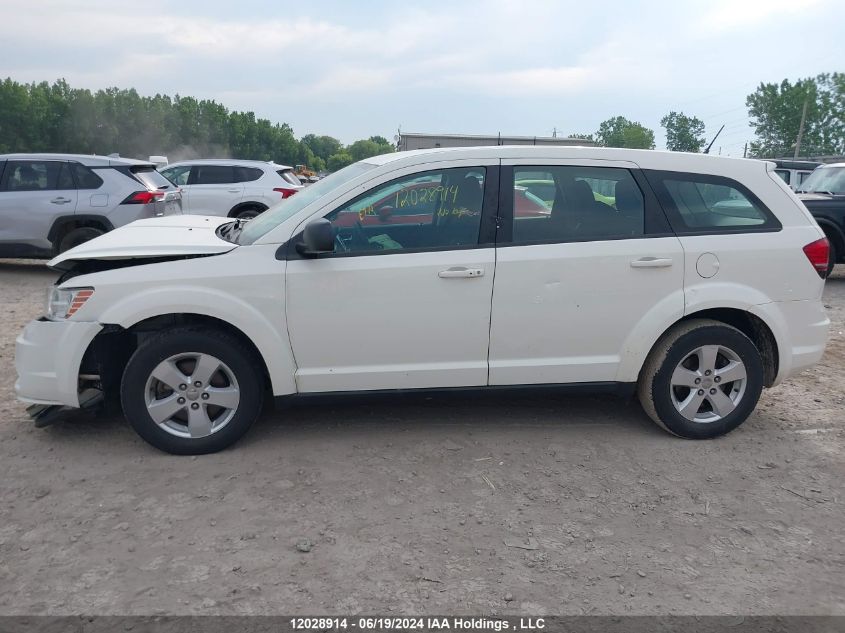 2013 Dodge Journey Se VIN: 3C4PDCAB5DT585655 Lot: 12028914