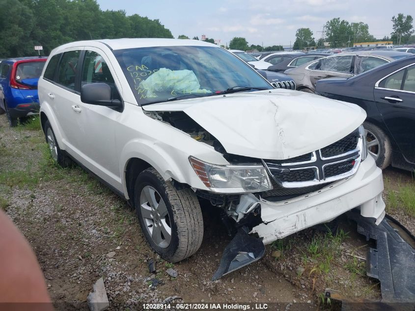 2013 Dodge Journey Se VIN: 3C4PDCAB5DT585655 Lot: 12028914