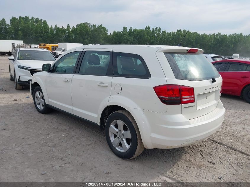 2013 Dodge Journey Se VIN: 3C4PDCAB5DT585655 Lot: 12028914