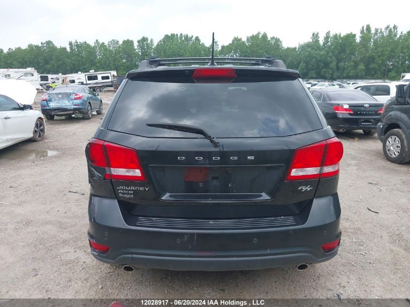2013 Dodge Journey R/T VIN: 3C4PDDFG0DT663219 Lot: 12028917
