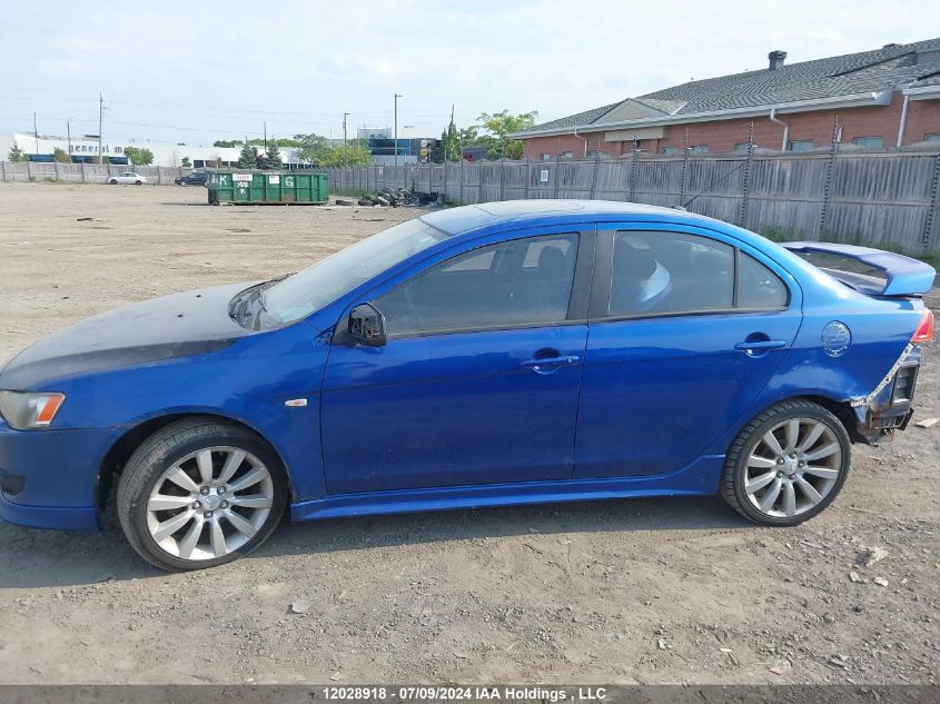 2009 Mitsubishi Lancer VIN: JA3AU86W79U611537 Lot: 12028918