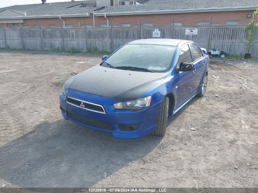 2009 Mitsubishi Lancer VIN: JA3AU86W79U611537 Lot: 12028918