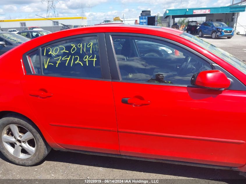 2007 Mazda 3 I VIN: JM1BK32F671741294 Lot: 12028919