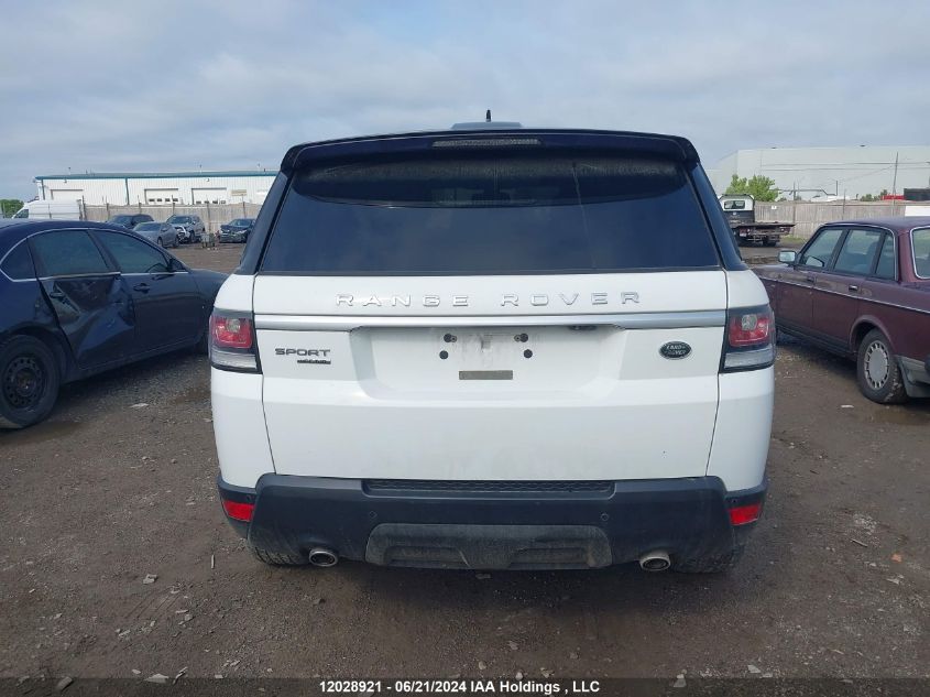 2016 Land Rover Range Rover Sport VIN: SALWR2KF3GA595842 Lot: 12028921