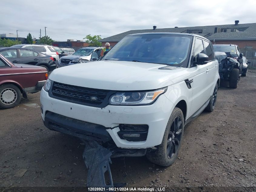 2016 Land Rover Range Rover Sport VIN: SALWR2KF3GA595842 Lot: 12028921