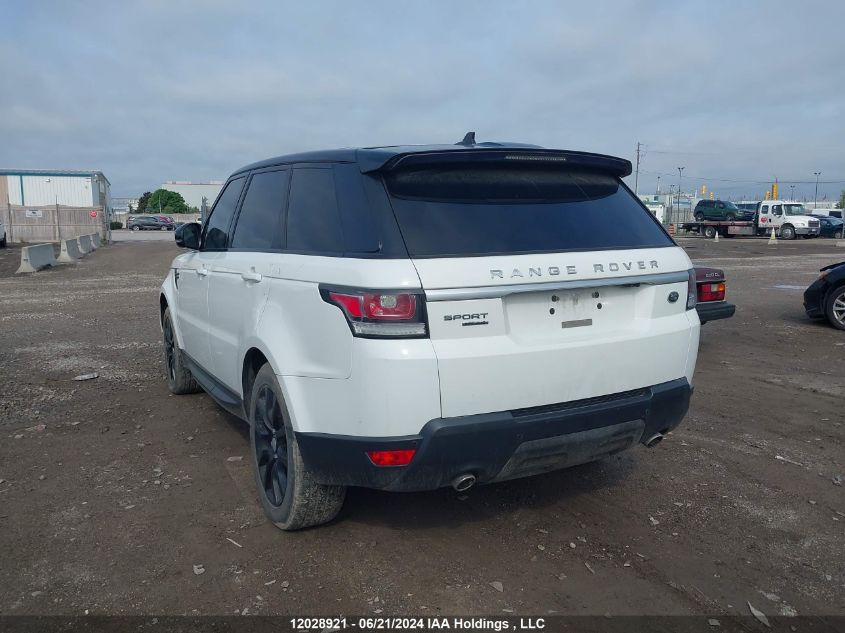 2016 Land Rover Range Rover Sport VIN: SALWR2KF3GA595842 Lot: 12028921