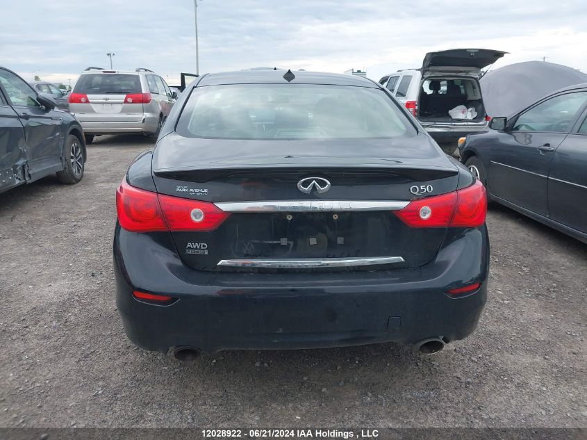 2015 Infiniti Q50 VIN: JN1BV7AR8FM413451 Lot: 12028922