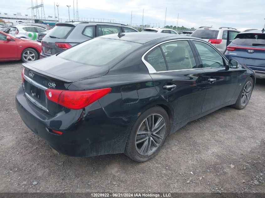 2015 Infiniti Q50 VIN: JN1BV7AR8FM413451 Lot: 12028922