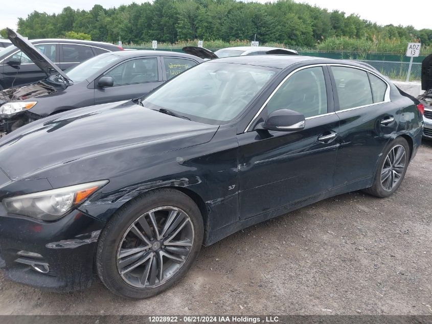 2015 Infiniti Q50 VIN: JN1BV7AR8FM413451 Lot: 12028922