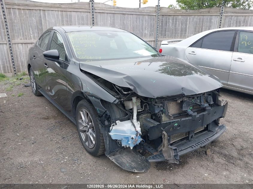 2020 Mazda Mazda3 VIN: 3MZBPACL0LM130648 Lot: 12028925