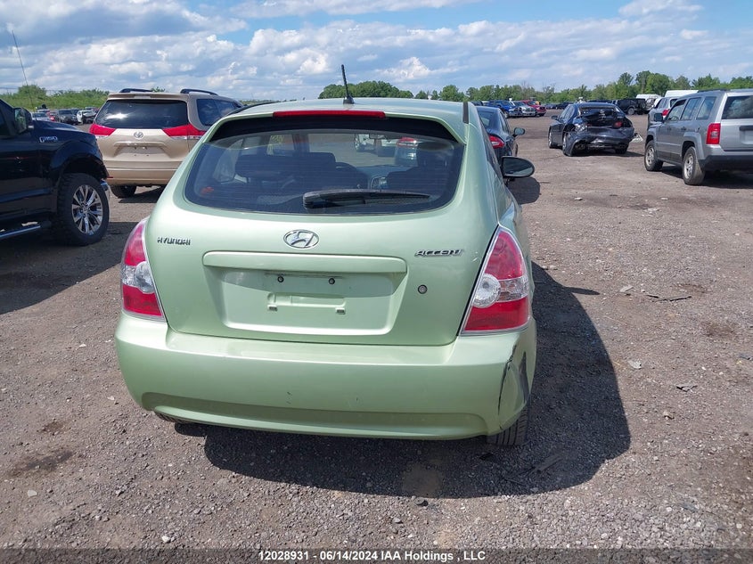 2007 Hyundai Accent VIN: KMHCN35C47U050076 Lot: 12028931