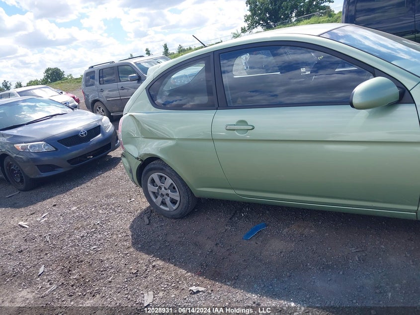 2007 Hyundai Accent VIN: KMHCN35C47U050076 Lot: 12028931