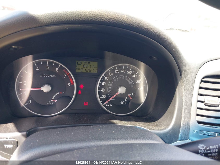 2007 Hyundai Accent VIN: KMHCN35C47U050076 Lot: 12028931