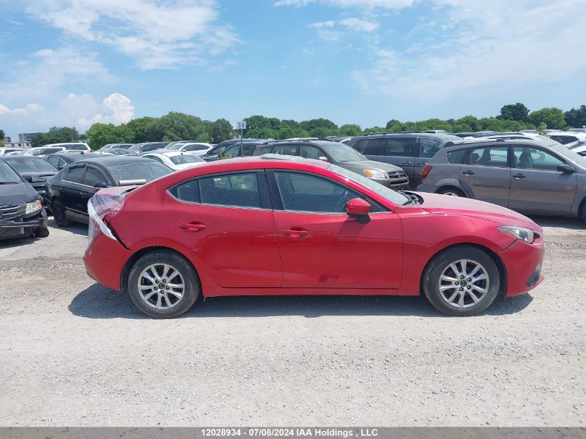 2014 Mazda Mazda3 VIN: JM1BM1V72E1130968 Lot: 12028934