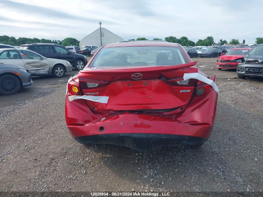 2014 Mazda Mazda3 VIN: JM1BM1V72E1130968 Lot: 12028934